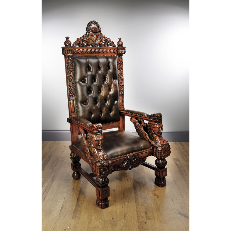 Marybeth Faux Leather Armchair